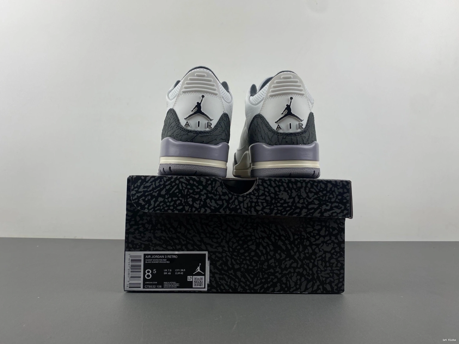Cement Air Grey CT8532-106 Jordan 3 0926